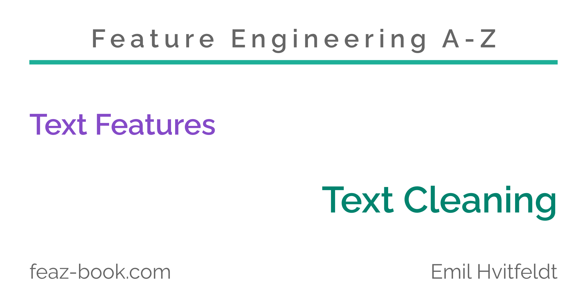Feature Engineering A-Z | Text Cleaning – Feature Engineering A-Z